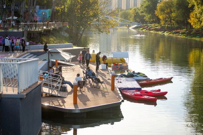 下一个爆火的citywalk线路就在这→AG真人旗舰厅登录人少、景美、免费！朝阳(图6)